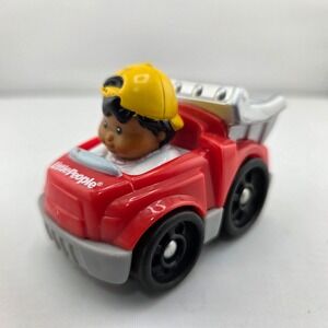 Fisher-Price Little People Wheelies Red Dump Truck Construction Vehicle W9239